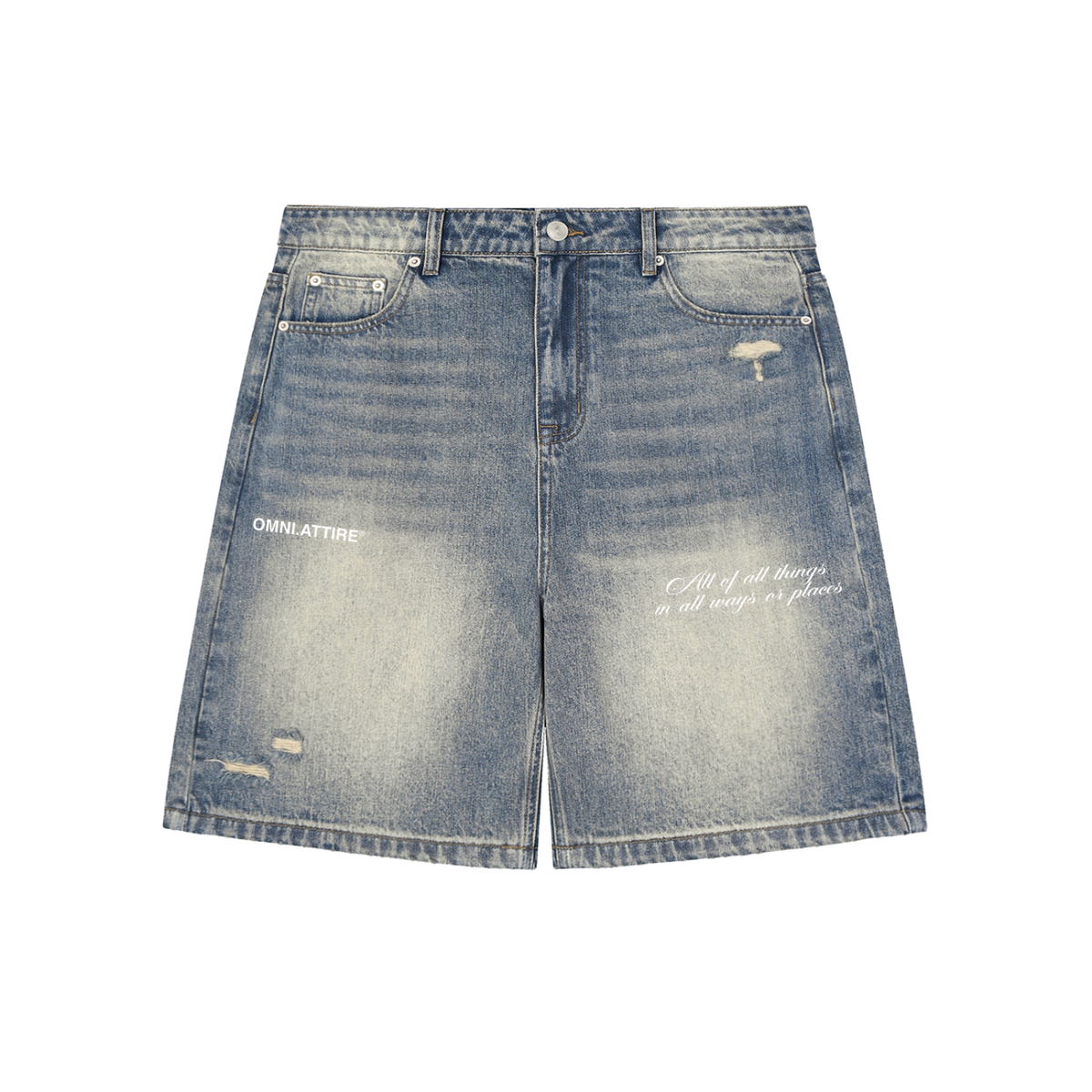 O.A DENIM SHORTS SS26